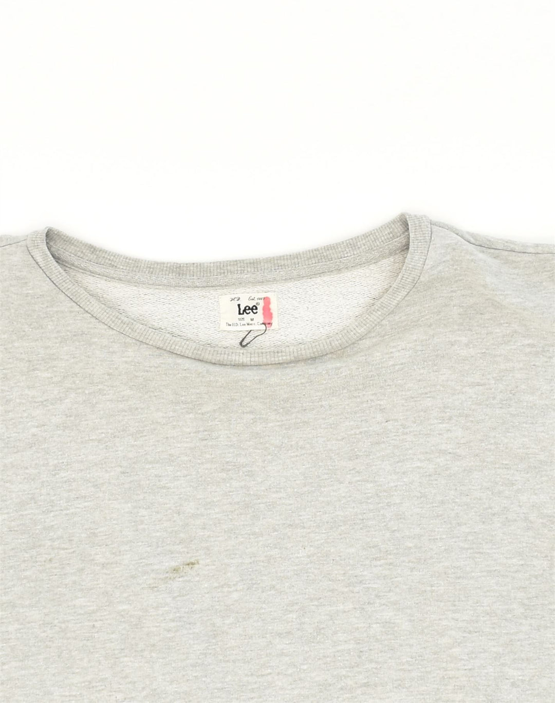 LEE Womens Sweatshirt Jumper Medium Grey Cotton | Vintage Lee | Thrift | Second-Hand Lee | Used Clothing | Messina Hembry 