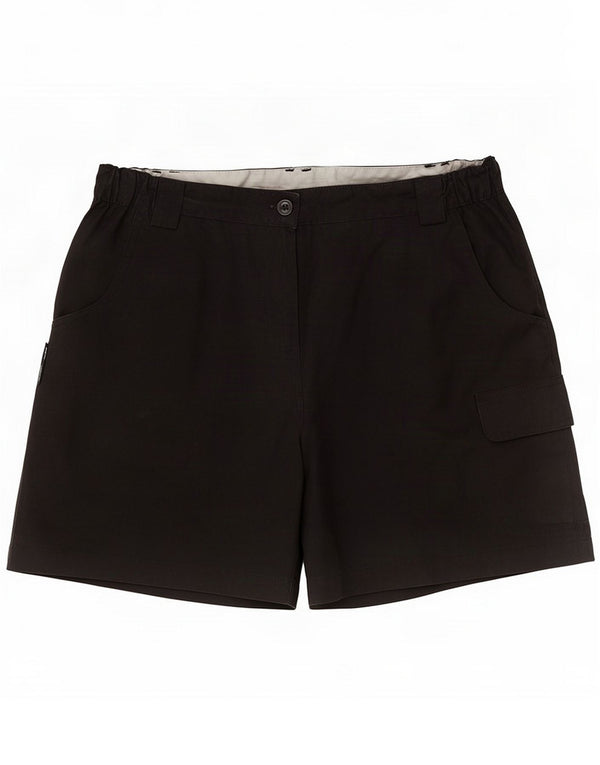Pantalones cortos tipo cargo para mujer de Mountain Warehouse UK 10 Small W27 Poliéster negro