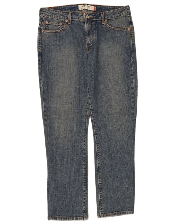 Levi's Jeans 515 Bootcut para mujer US 12 Large W32 L30 Algodón azul