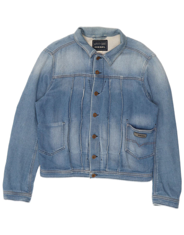 Diesel Chaqueta Vaquera Para Hombre UK 40 Grande Algodón Azul