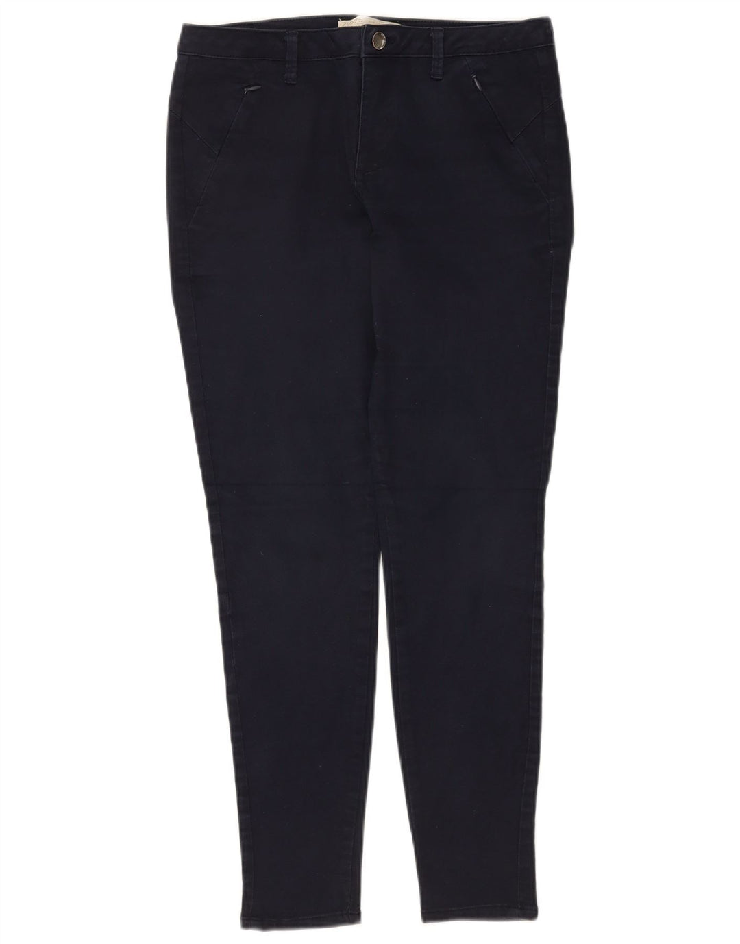 Zara Mujer Vaqueros Slim EU 40 Medium W30 L28 Azul Marino
