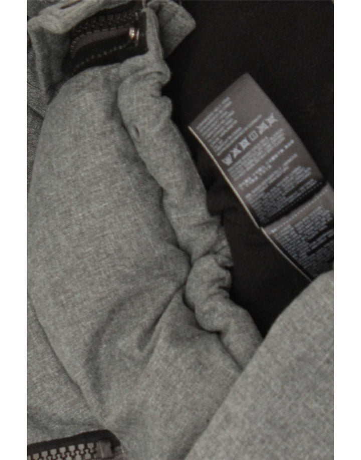 Superdry Chaqueta acolchada con capucha para hombre UIK 38 Poliéster gris medio