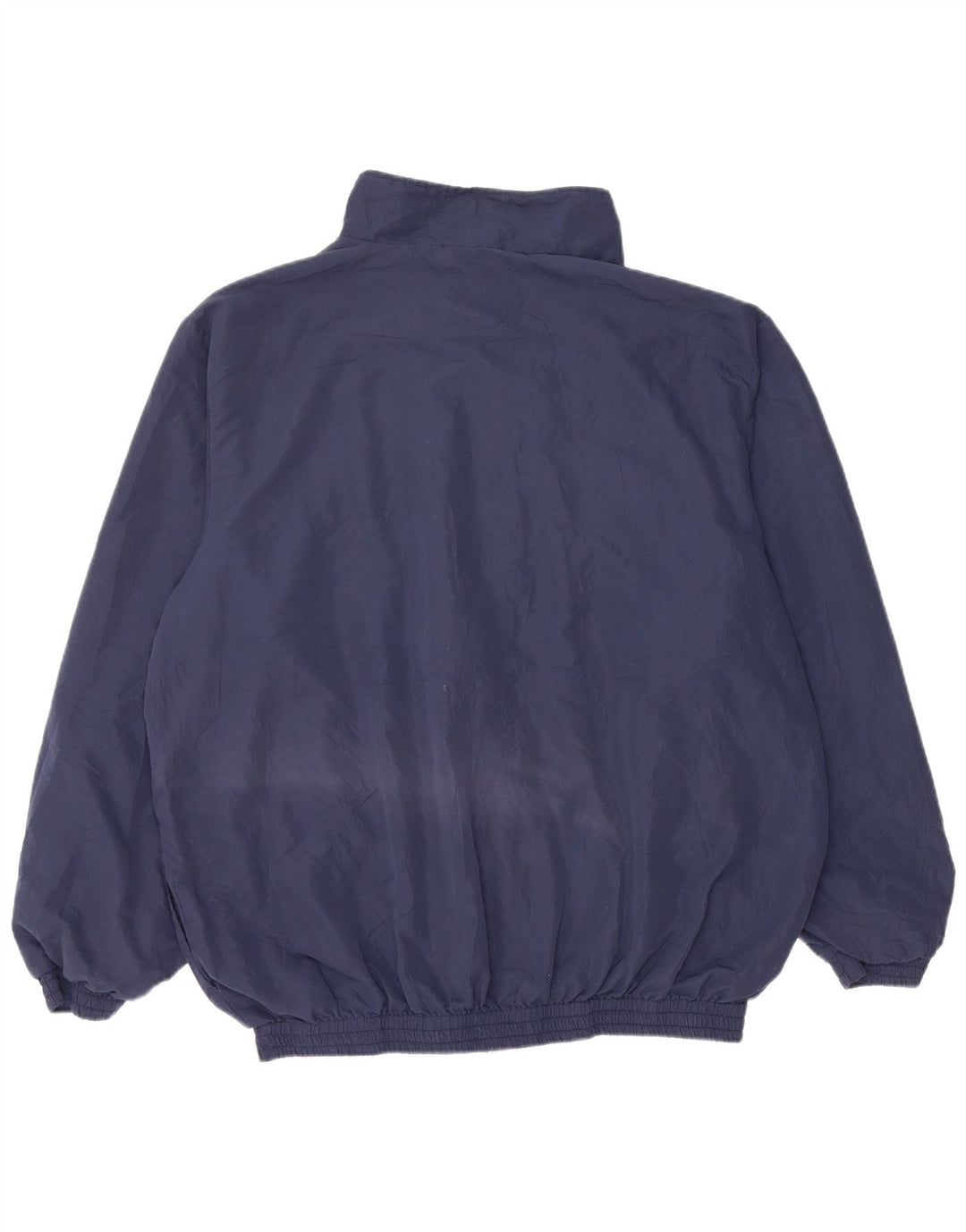 Fila Mens Chándal Top Chaqueta 2XL Azul Marino Rayas Poliéster Deportes