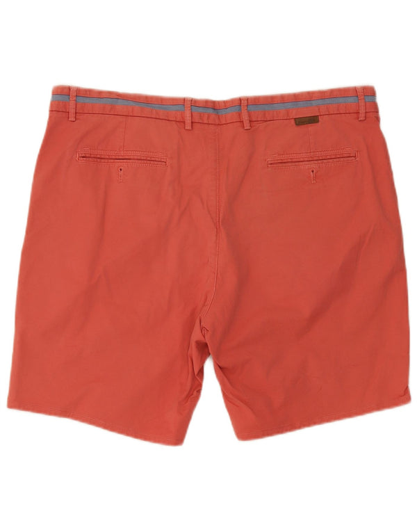 Massimo Dutti Shorts Chinos Hombre IT 48 Medium W38 Rojo Algodón