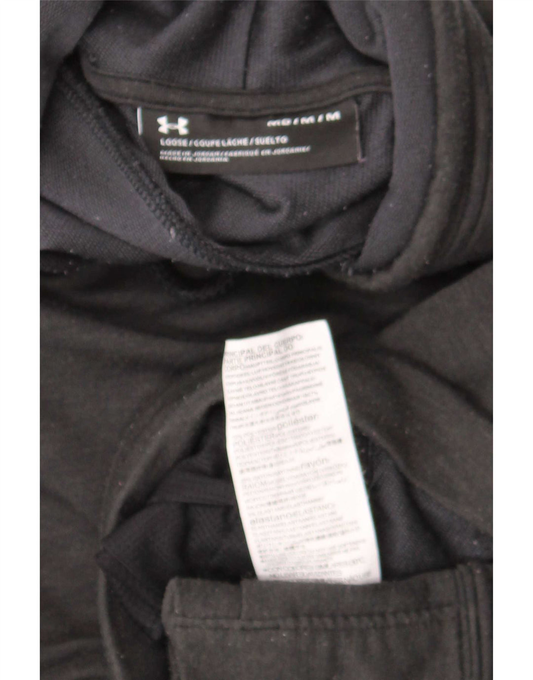 Under Armour Sudadera tipo jersey para mujer UK 44 Medium Black Colourblock