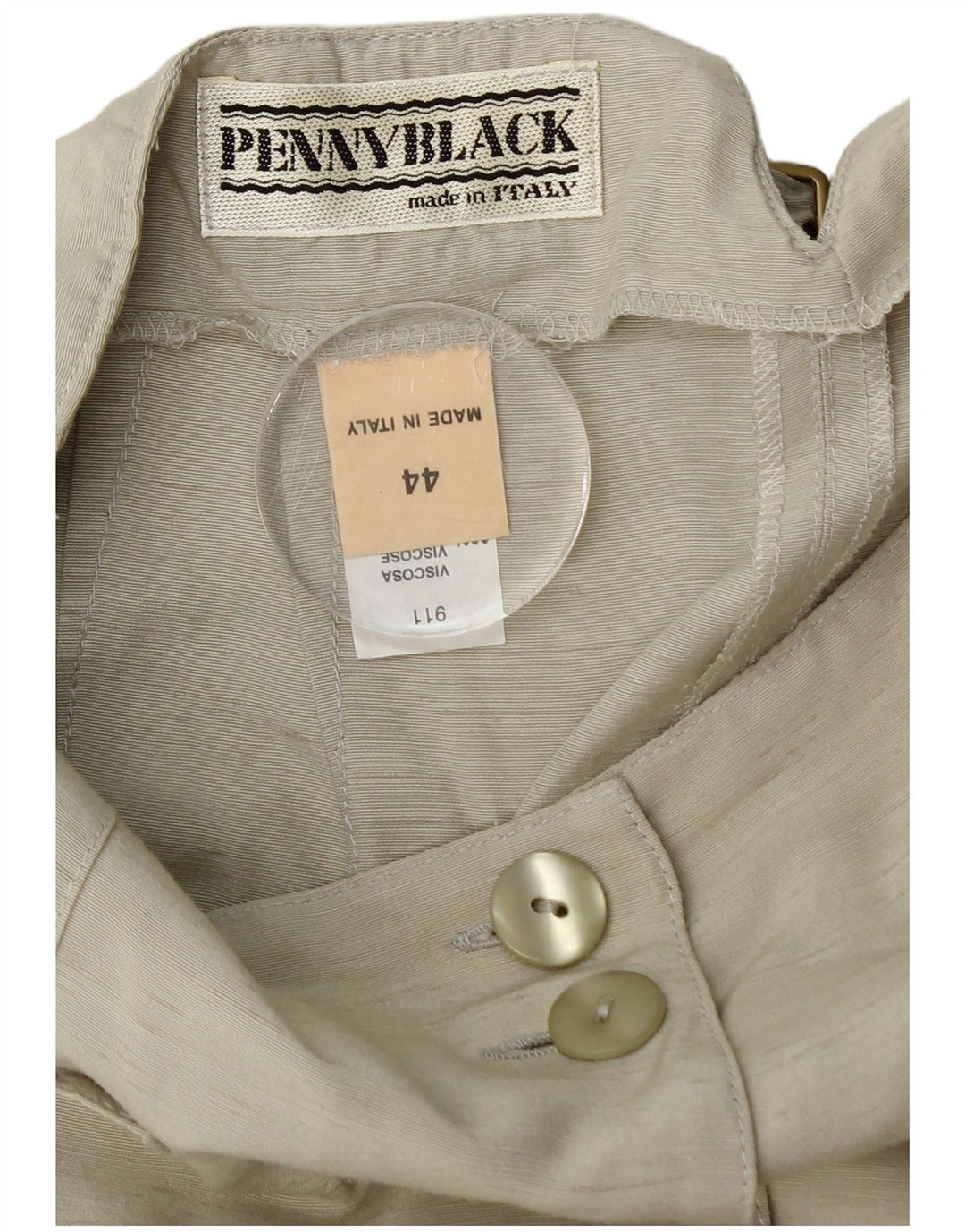 PENNY BLACK Falda midi para mujer IT 44 Medium W27 Viscosa gris