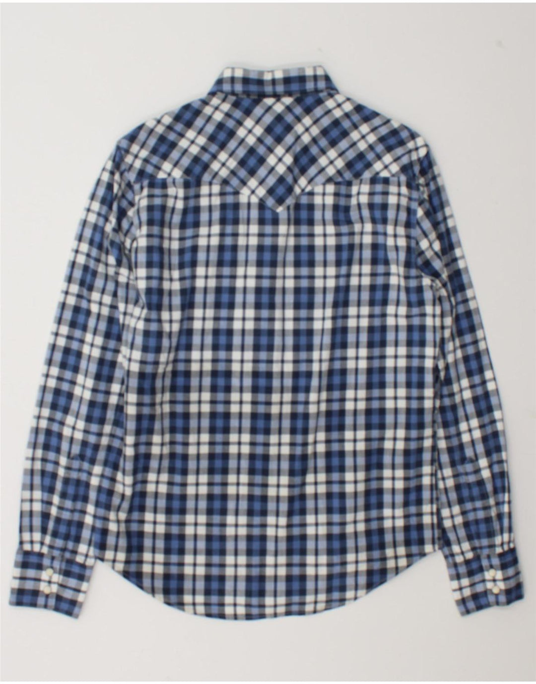 Camisa Levi's Hombre Small Blue Check Cotton