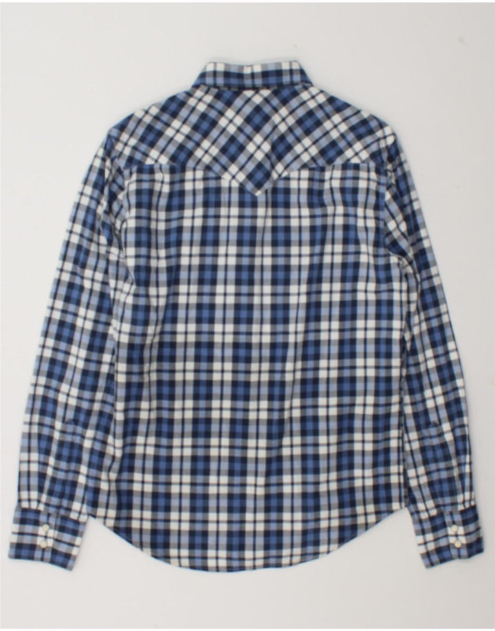 Camisa Levi's Hombre Small Blue Check Cotton
