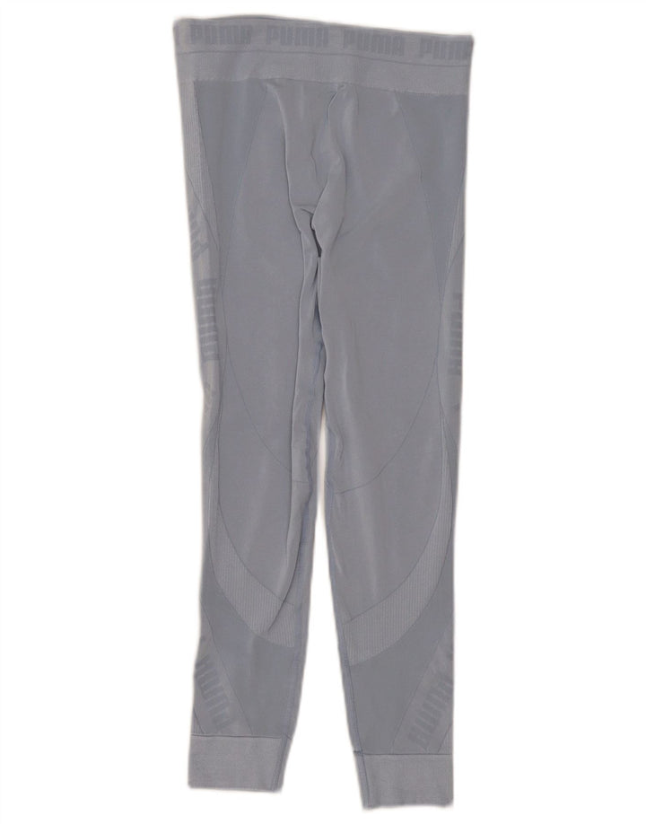 Puma Leggings gráficos para mujer UK 8 Small Blue Synthetic
