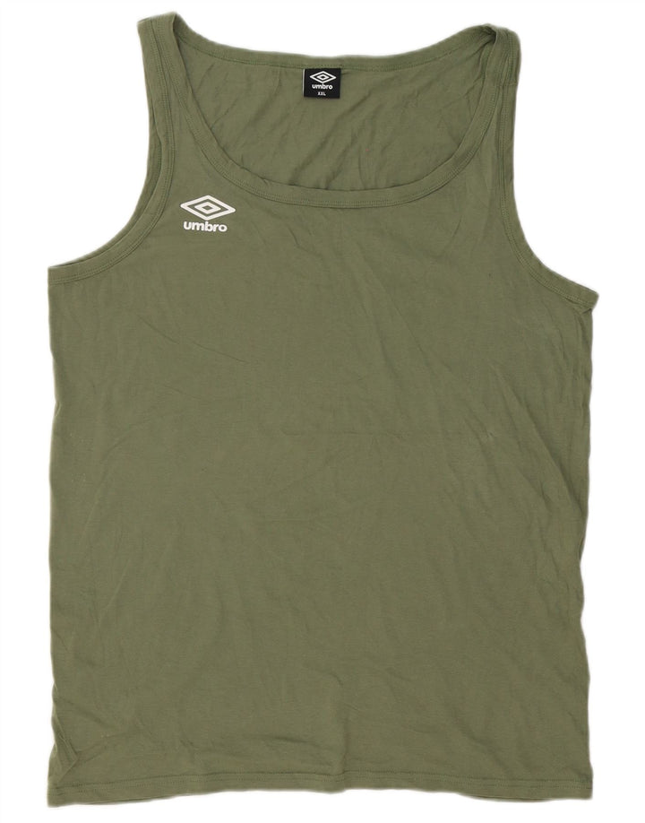 Umbro Hombre Chaleco Top 2XL Caqui