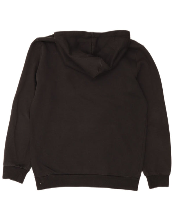 Puma Sudadera con capucha gráfica para hombre XS Algodón negro