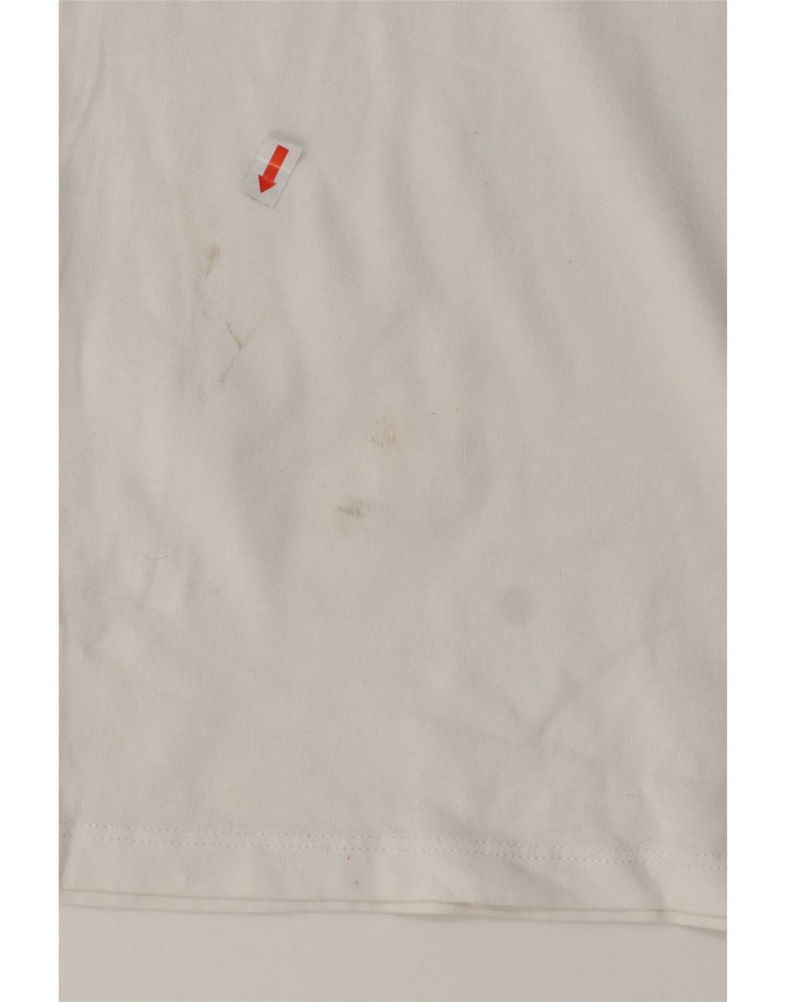 VINEYARD VINES Camiseta gráfica para mujer Top UK 10 Small White Cotton