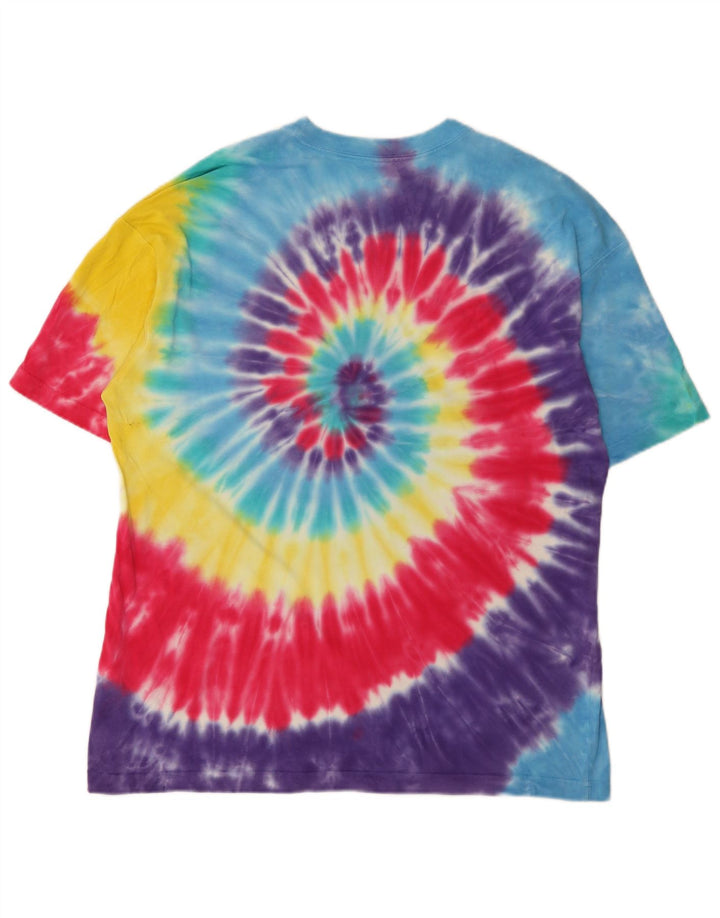 Nike Camiseta gráfica para hombre Top mediano de algodón teñido anudado multicolor