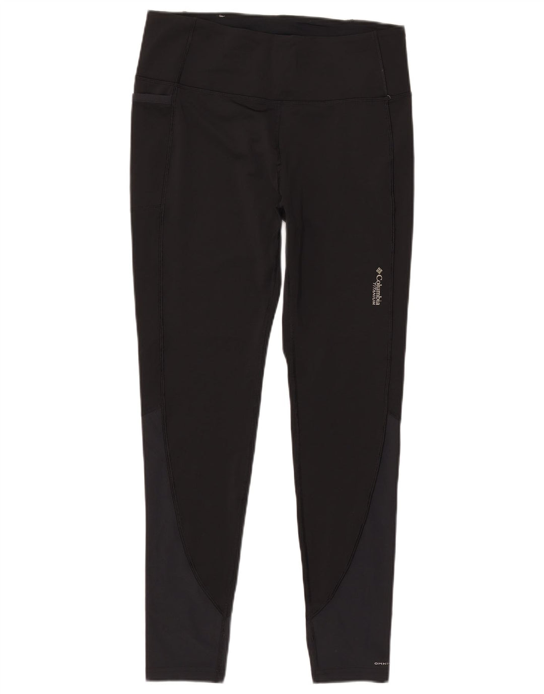 Columbia Leggings Titanium para mujer UK 44 Poliéster negro grande