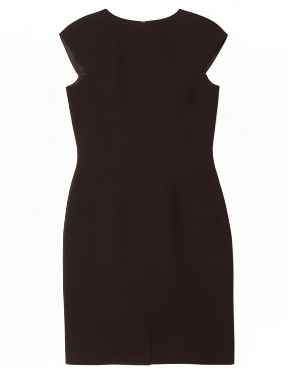 Calvin Klein Vestido tubo para mujer UK 12 Mediano Poliéster negro