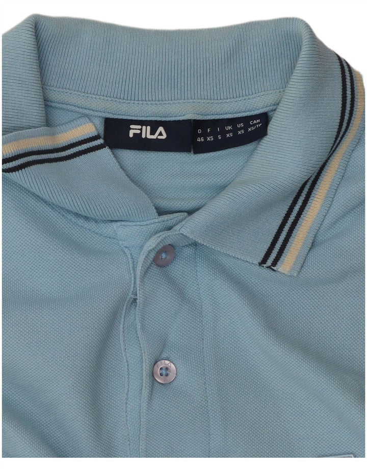 FILA Polo Hombre XS Azul