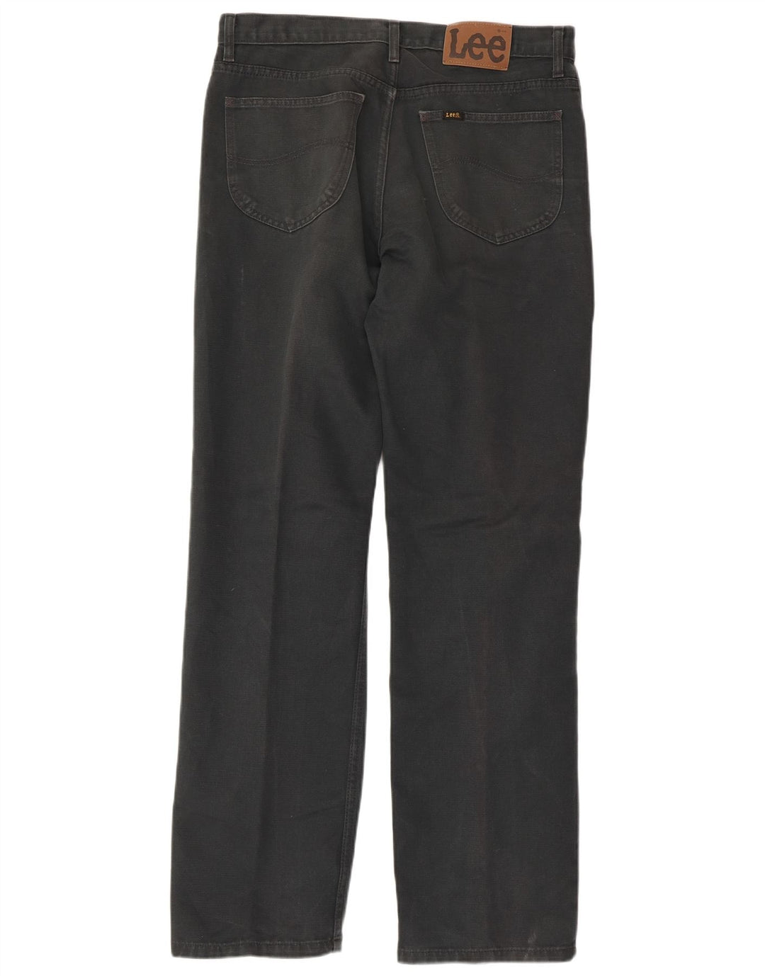 LEE Vaqueros rectos para hombre W34 L32 Algodón gris