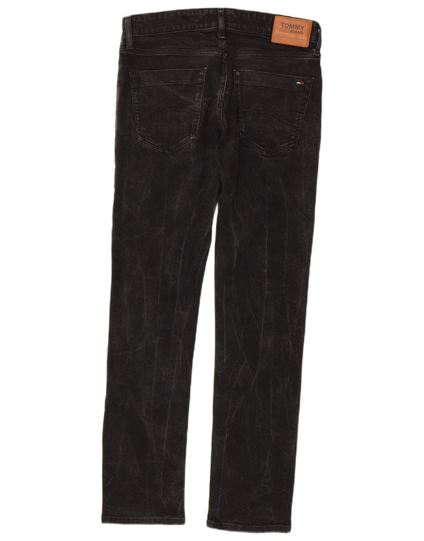 Tommy Hilfiger Vaqueros ajustados para hombre W32 L32 Algodón negro
