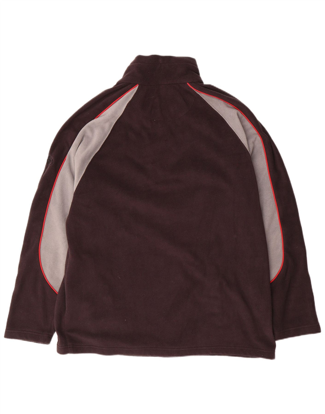 IGUANA Hombre Jersey Polar Con Cremallera Y Cuello XL Poliéster Color Block Negro