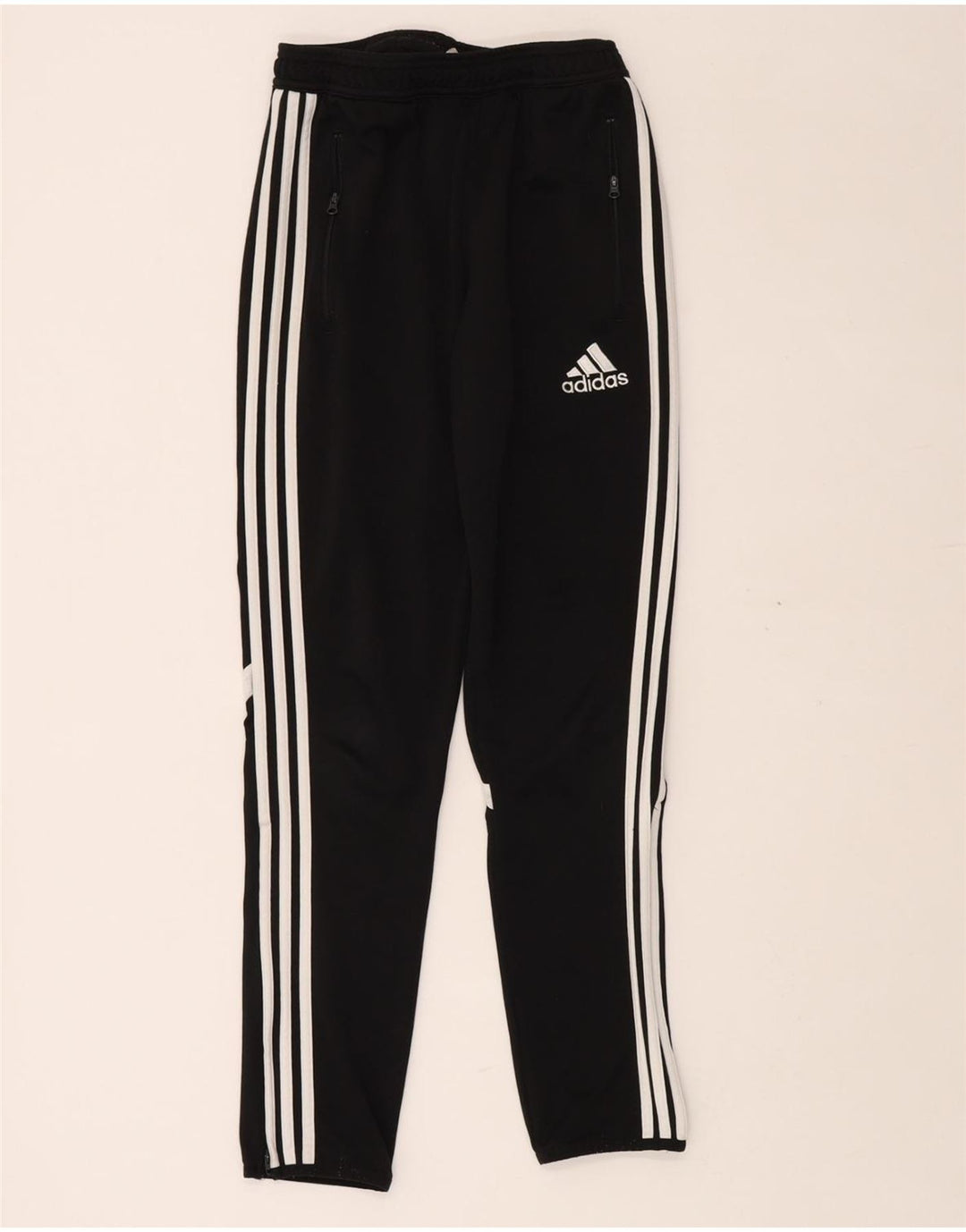 ADIDAS Pantalones de chándal Climacool para niño 13-14 años XL Negro Colorblock