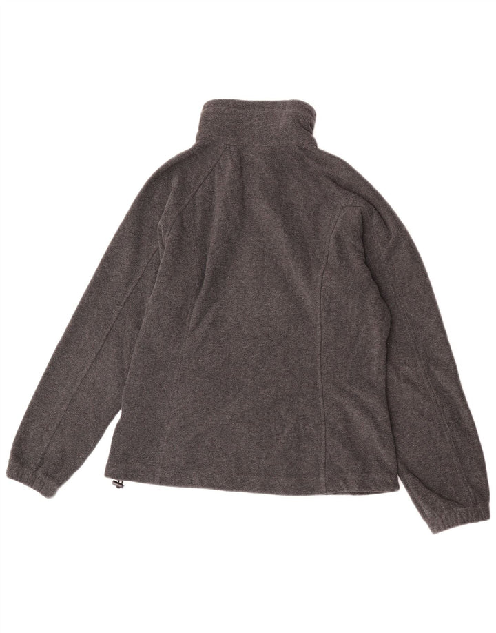 Columbia Chaqueta polar para mujer UK 44 Gris medio Poliéster Deportes