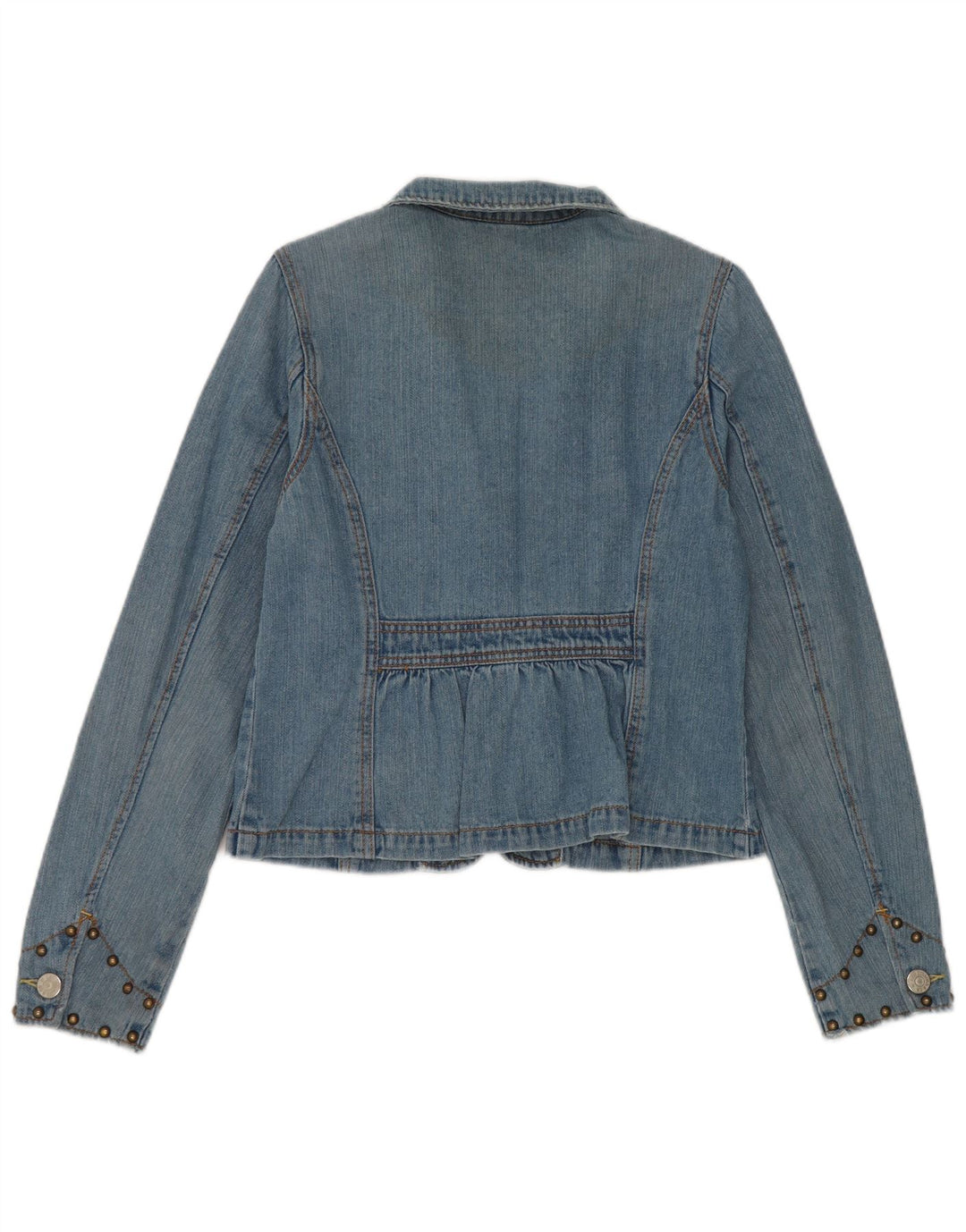 Levi's Chaqueta Blazer Vaquera De 3 Botones para Mujer UK 46 Grande Algodón Azul
