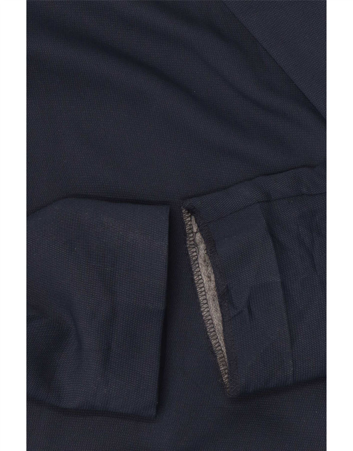 Topshop Chaqueta tipo blazer con 1 botón para mujer UK 44 Grande Poliéster azul marino