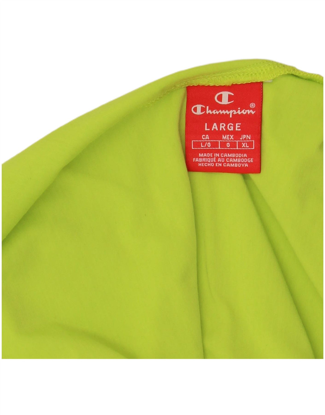 Champion Camiseta Sin Mangas Gráfica Para Mujer UK 40 Grande Verde