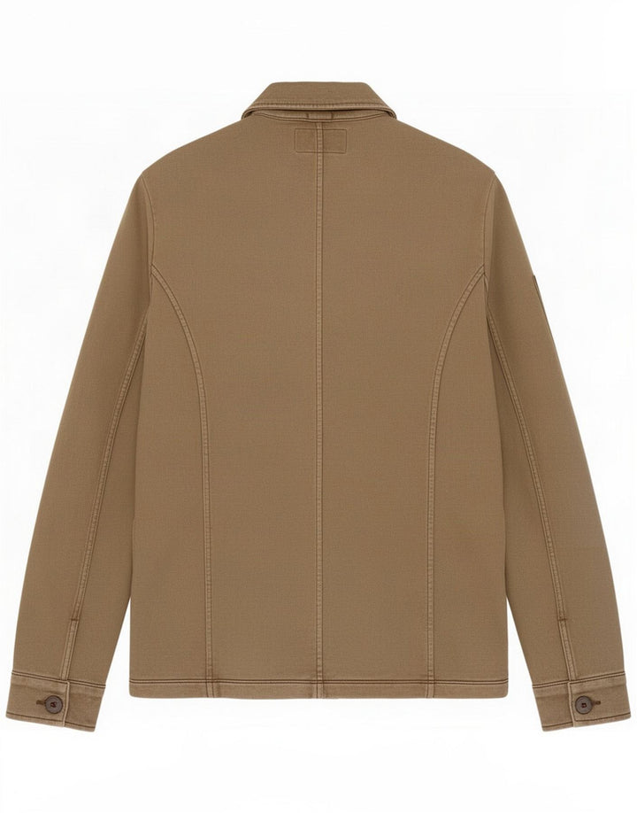 Armani Jeans Chaqueta utilitaria para hombre UK 38 Algodón marrón medio