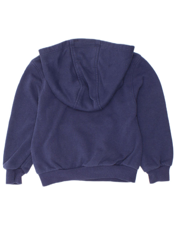 Nike - Sudadera con capucha para niños, 2-3 años, algodón, azul marino