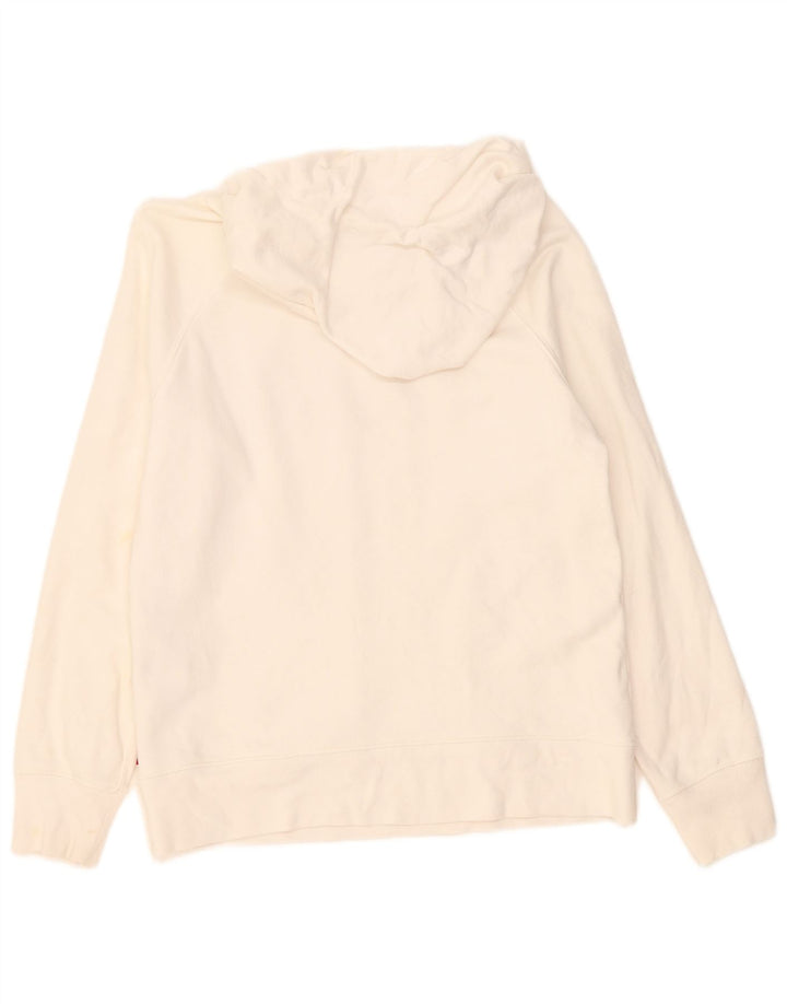 Levi's Hombre Sudadera Con Capucha Gráfica Jersey Pequeño De Algodón Blanco