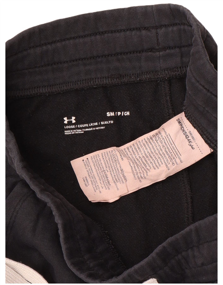 Under Armour Pantalones de chándal para hombre Joggers Small de algodón negro