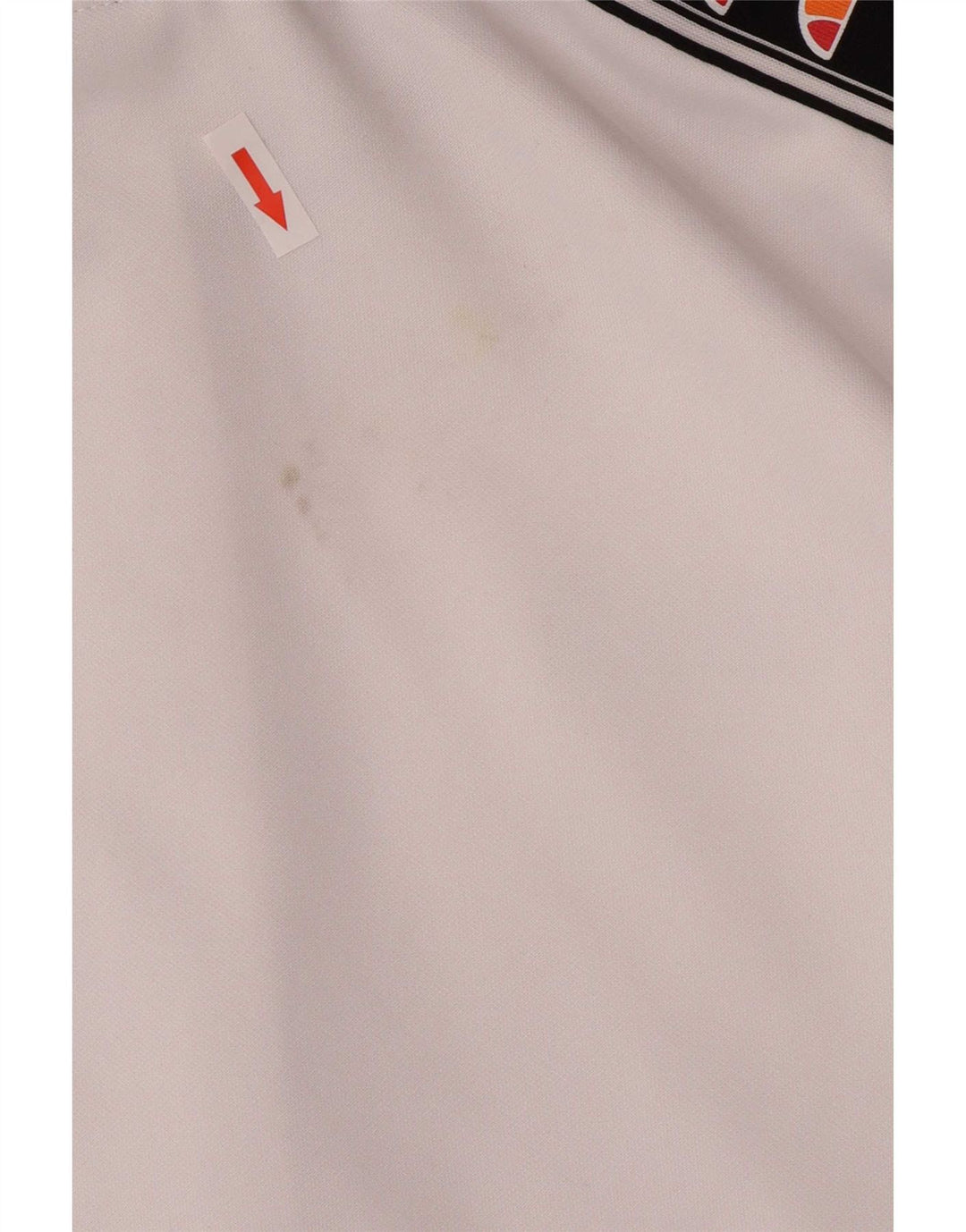 Ellesse Mens Chándal Top Chaqueta Pequeña Blanco Poliéster Deportes