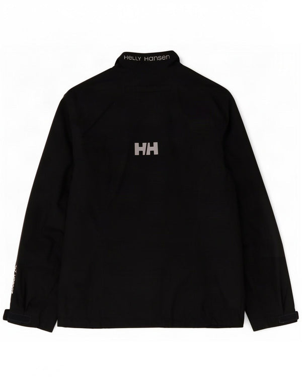 Helly Hansen Chaqueta cortavientos gráfica para mujer UK 44 Mediana Poliéster negro