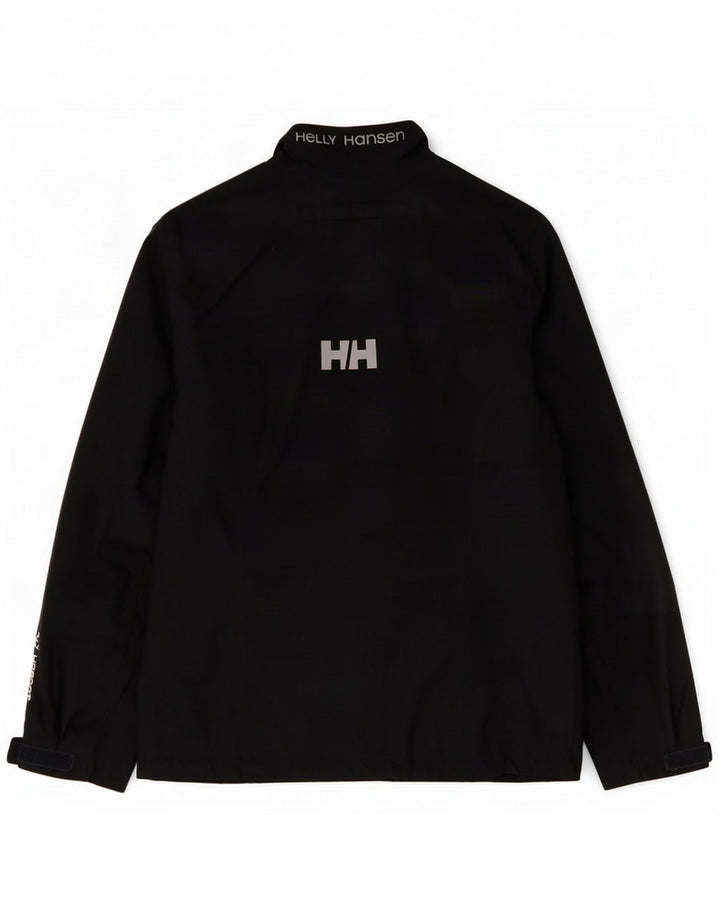 Helly Hansen Chaqueta cortavientos gráfica para mujer UK 44 Mediana Poliéster negro