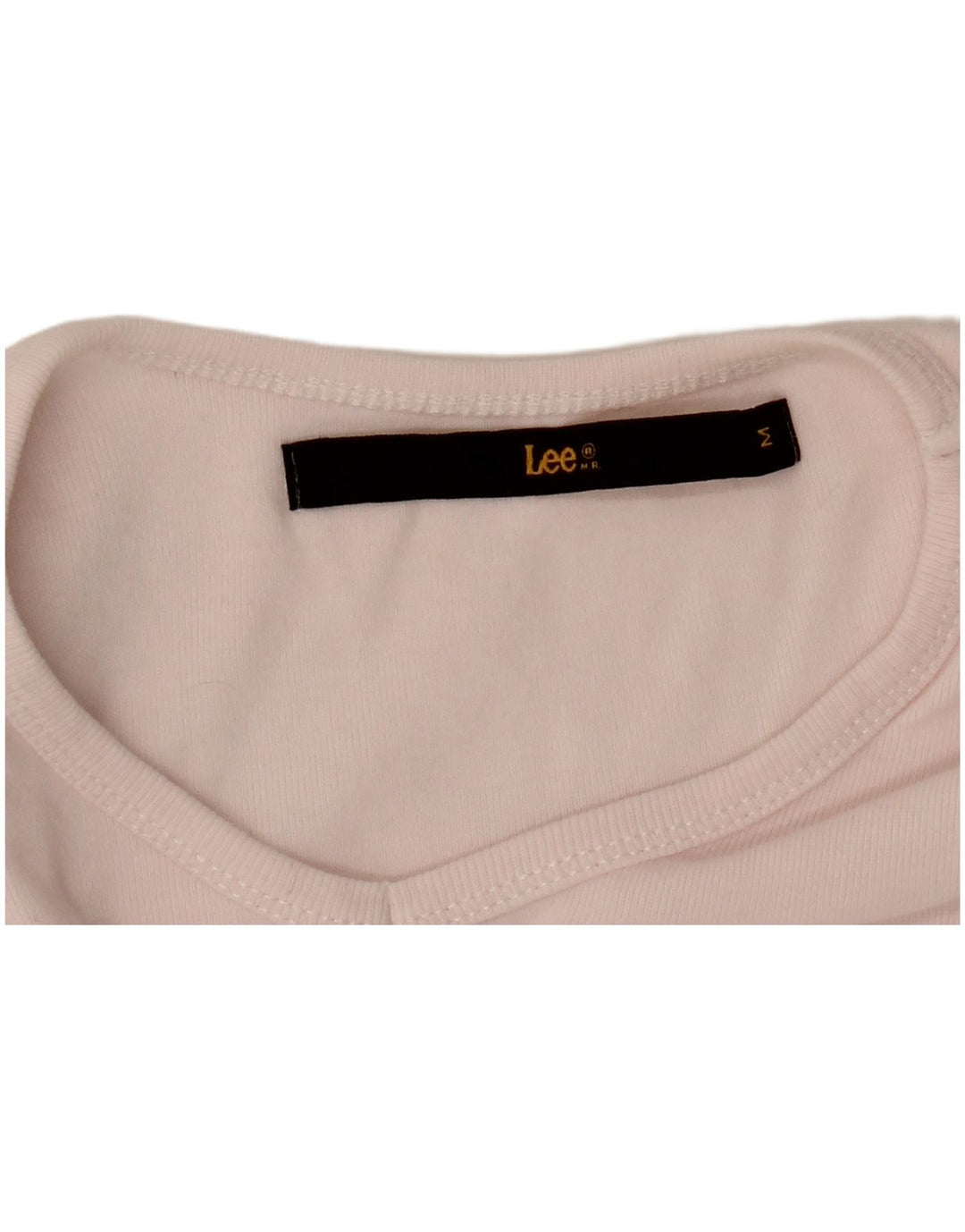 LEE - Camiseta corta para mujer (talla 40), color rosa mediano