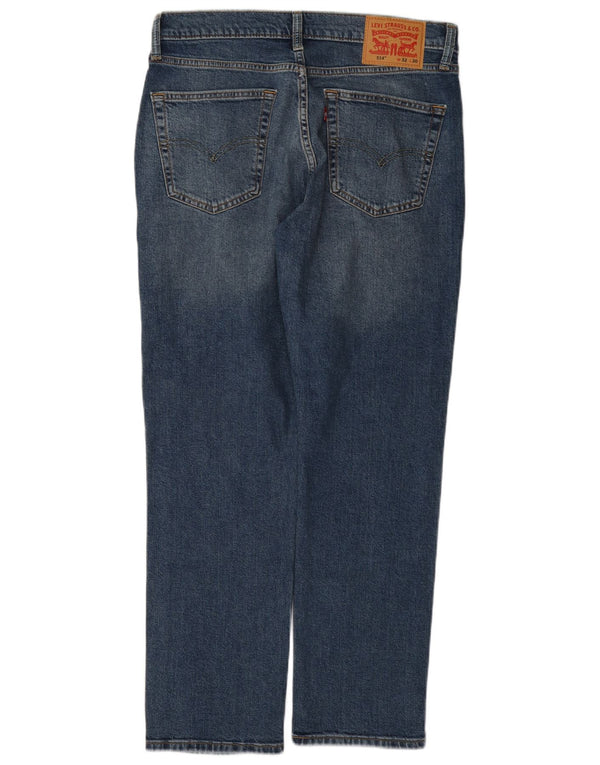 Levi's Jeans rectos 514 para hombre W32 L30 Algodón azul