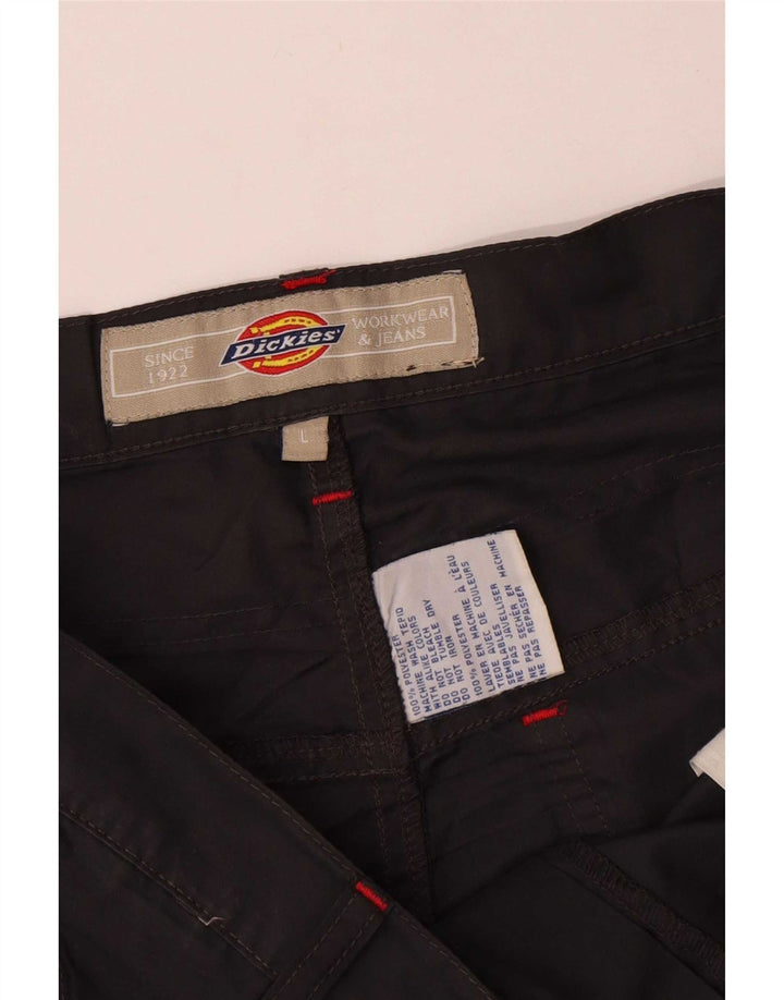 Pantalones cortos tipo chino para hombre Dickies Talla Grande W36 Negro Poliéster
