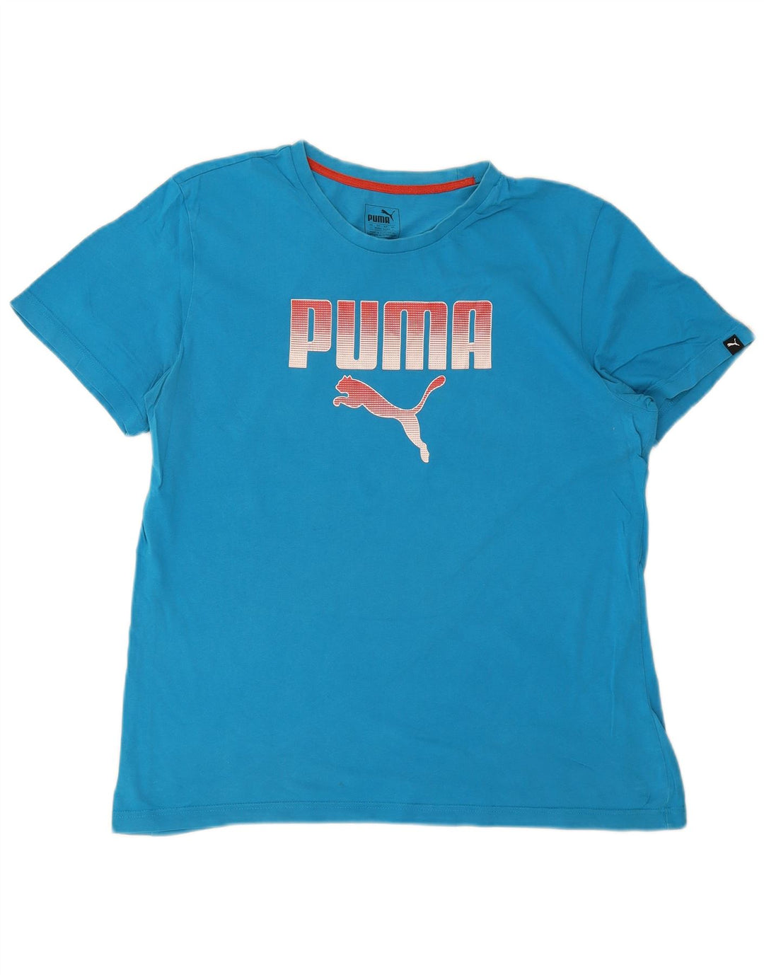 Puma - Camiseta gráfica para hombre, talla grande, color azul