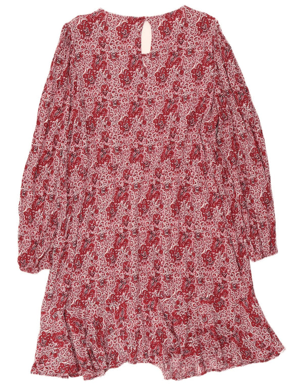 Vestido recto de manga larga para mujer de Boden UK 38 3XL Viscosa de cachemira roja