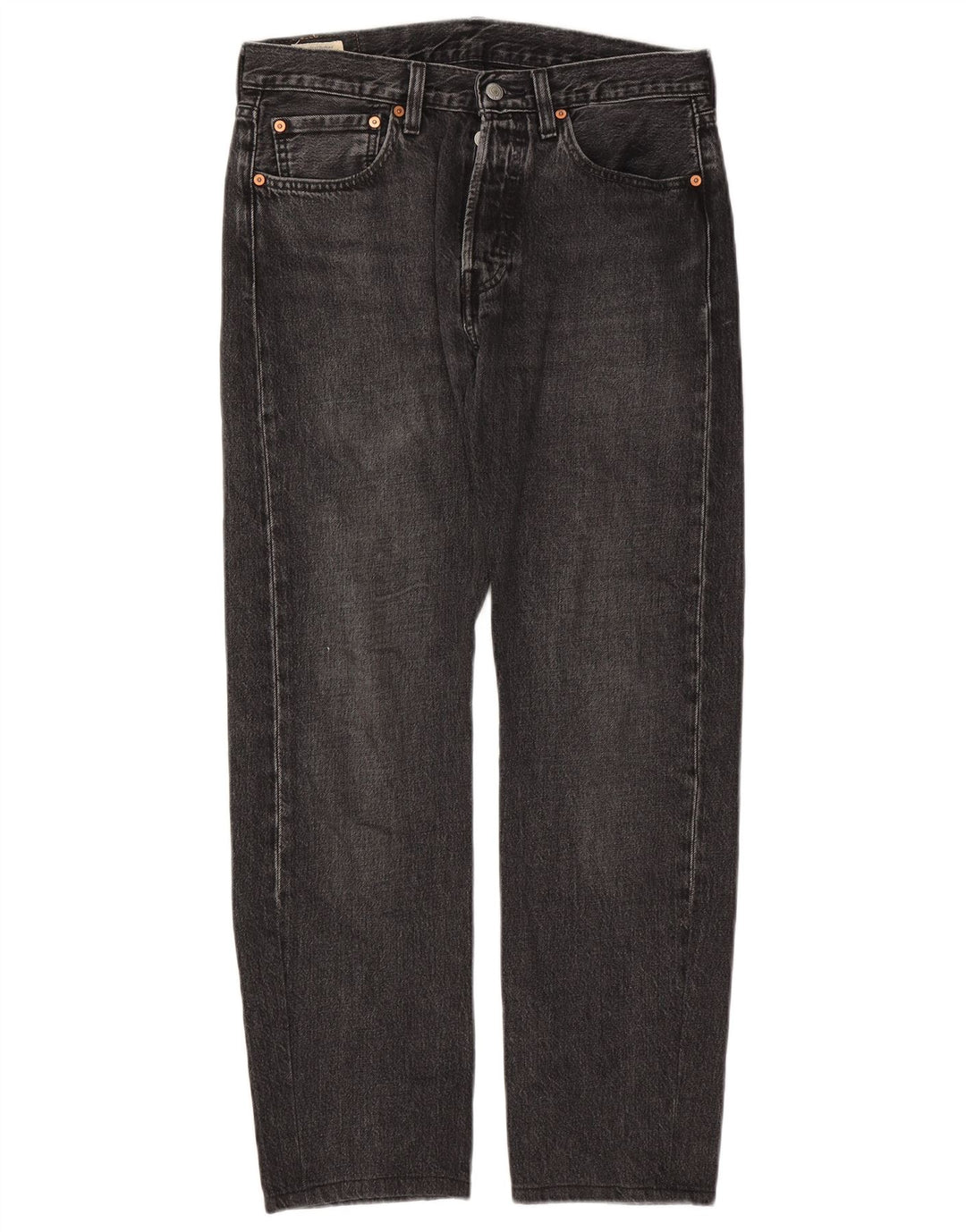 Levi's Jeans rectos 501 para hombre W31 L29 Algodón negro