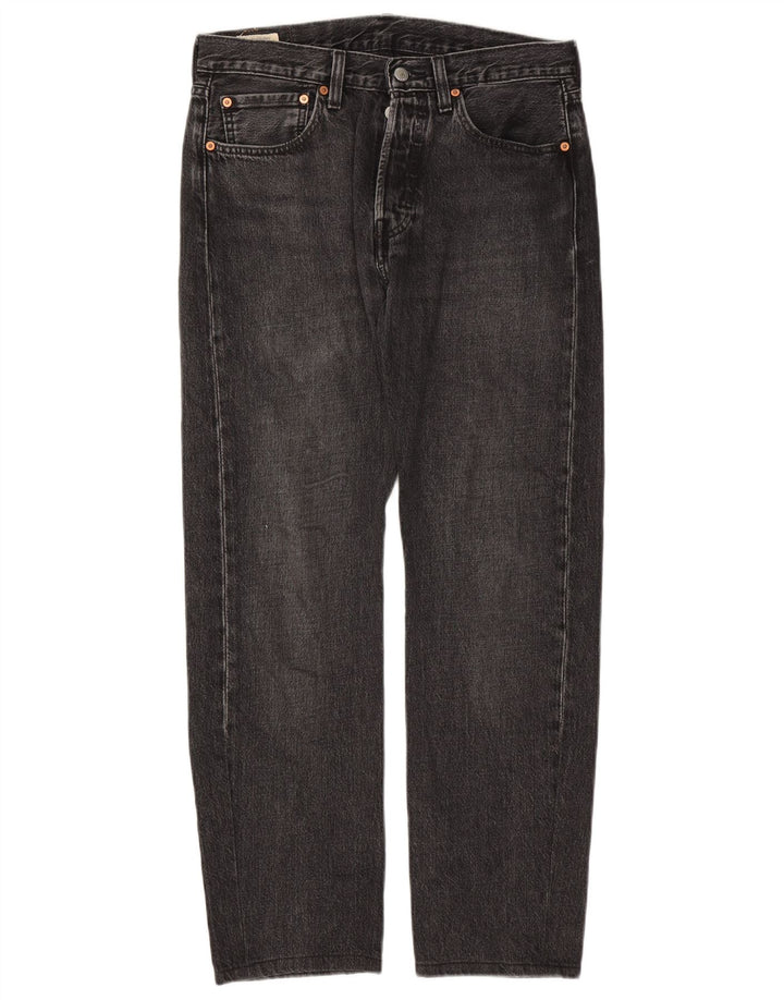 Levi's Jeans rectos 501 para hombre W31 L29 Algodón negro