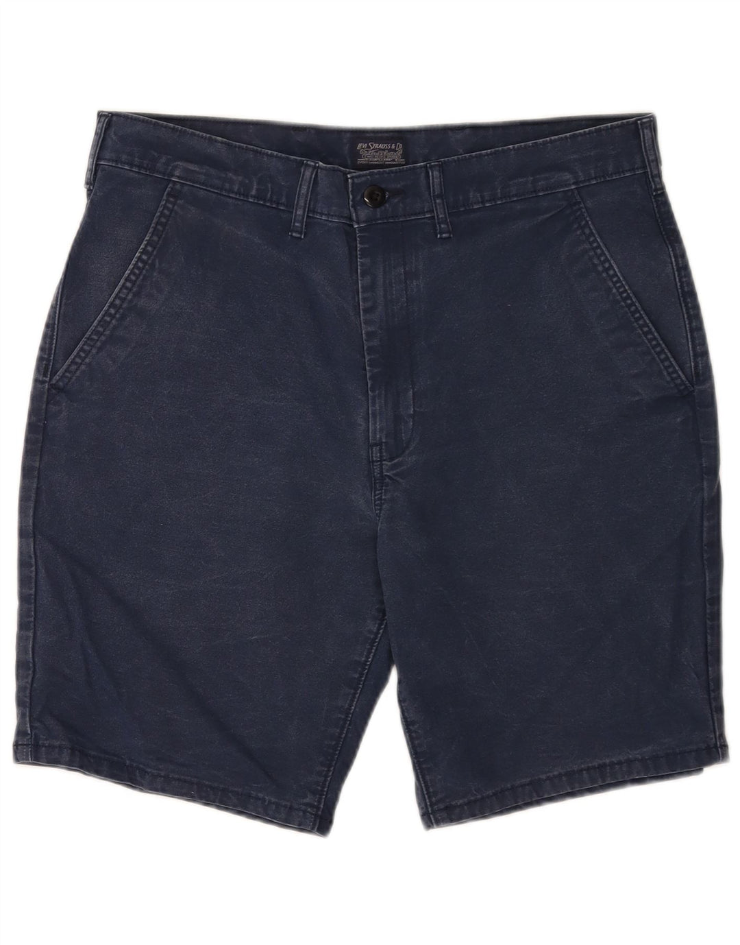 Levi's Pantalones cortos chinos para hombre W34 Large Azul marino Algodón