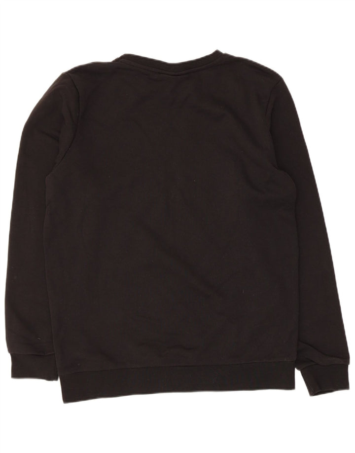 Gaelle - Sudadera para mujer, talla 40, talla mediana, algodón negro