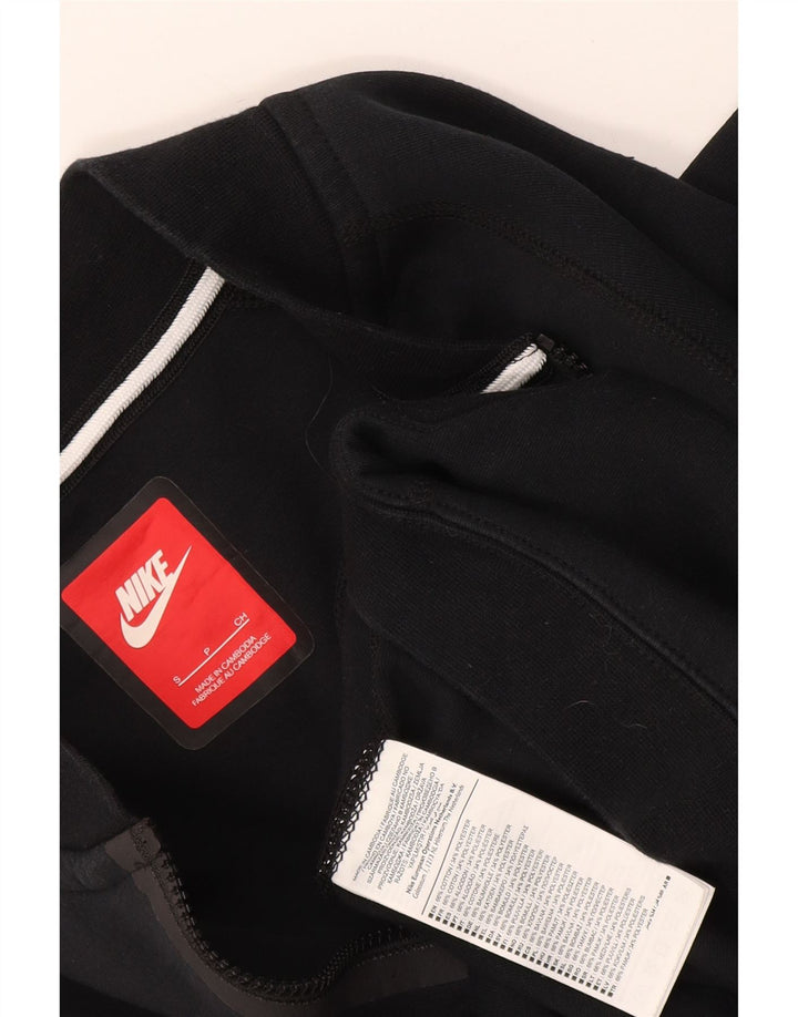 Nike - Chaqueta de chándal para hombre, talla pequeña, algodón negro