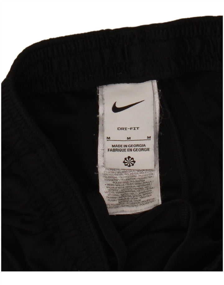 Pantalones De Chándal Nike Dri Fit Para Hombre Poliéster Color Block Negro Mediano