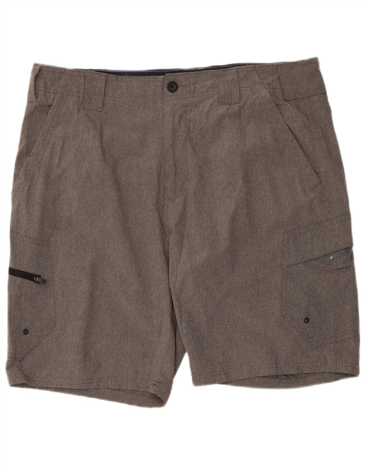Denali pantalones cortos cargo para hombre W36 poliéster gris grande