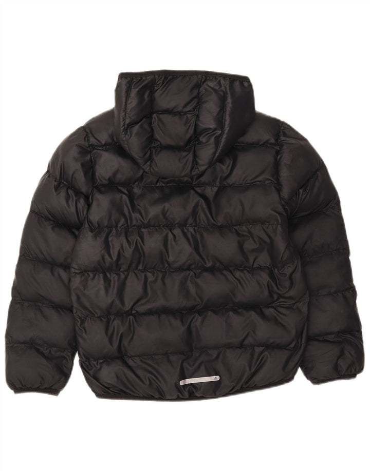 ADIDAS Chaqueta acolchada con capucha para niño 9-10 años Negro Poliéster