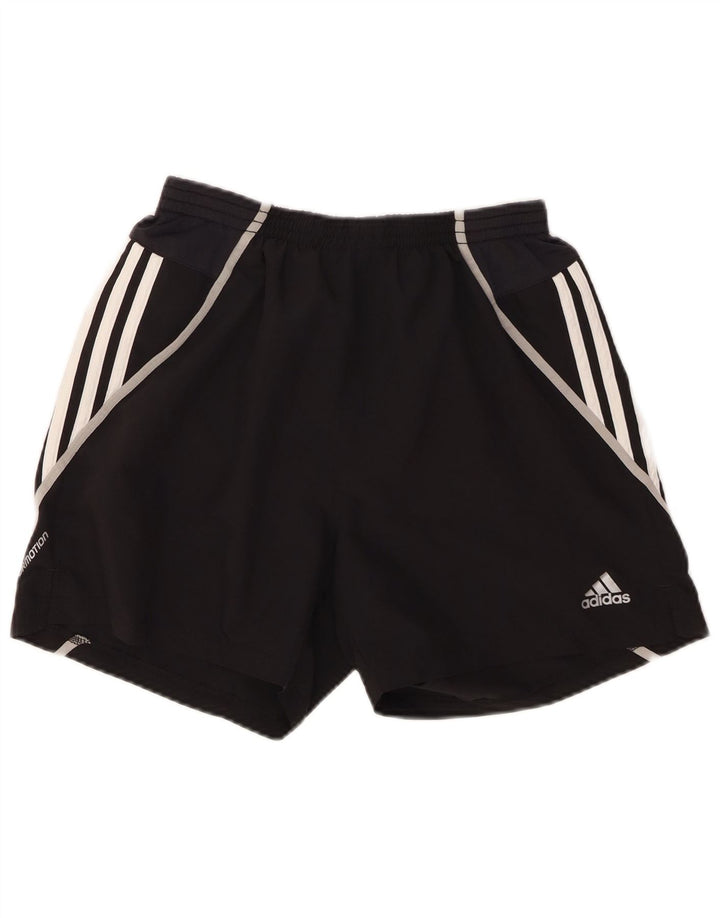 Pantalones cortos deportivos ADIDAS Climalite para hombre Poliéster negro mediano