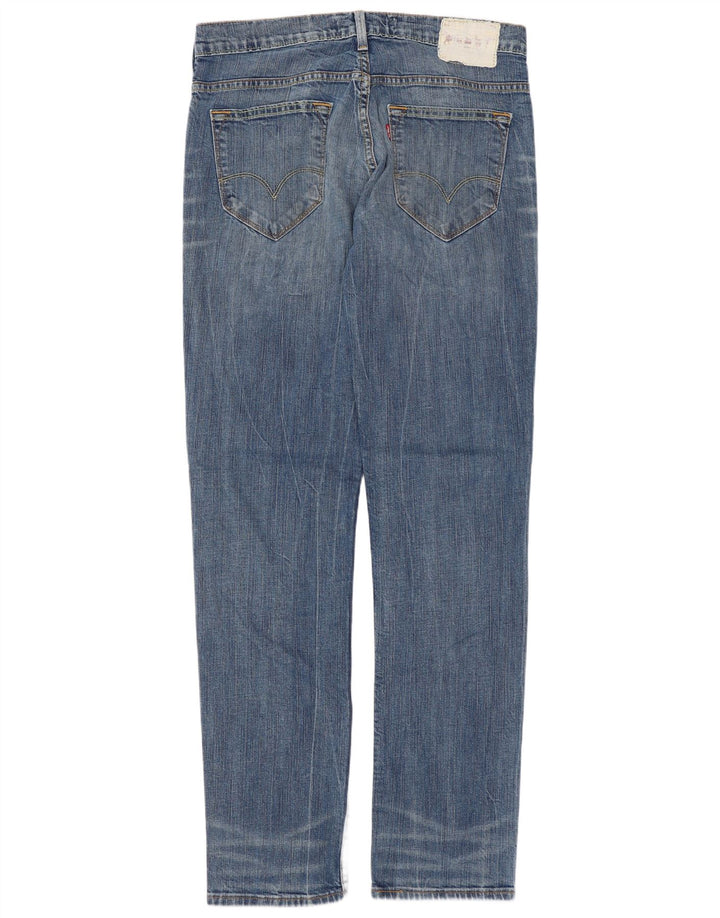 Levi's Hombre 519 Slim Jeans W33 L34 Algodón Azul